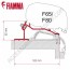 KIT HOBBY PREMIUM & ONTOUR OPTIONAL PER TENDALINI FIAMMA F65 e F80 ADATTATORE STAFFE