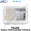 OBLO' EXTRAVENT 70x50 BIANCO SENZA VENTILAZIONE FORZATA PER CAMPER VAN MOTORHOME CARAVAN