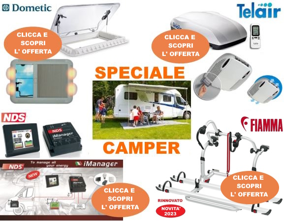 Stufa al quarzo 220 V 300/600 W - TecnoCamperShop - Ricambi accessori per  camper